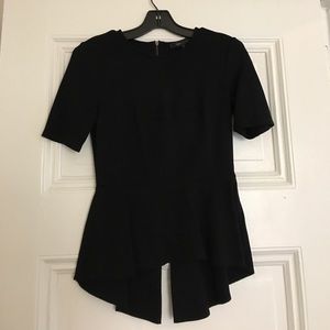 BCBG Peplum Top